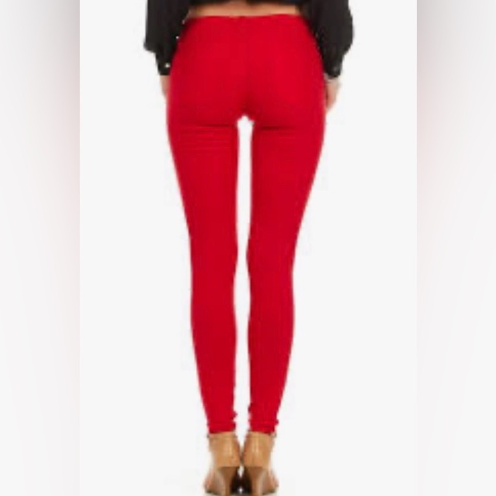 VIP jeans red ultra stretch skinny pants